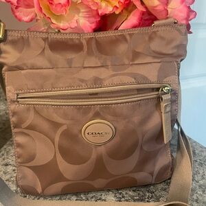 Coach Tan Crossbody Bag